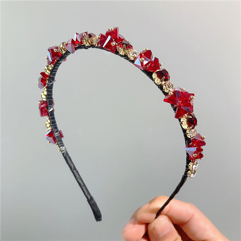 Wholesale Crystal Rhinestone Flower Hair Bands